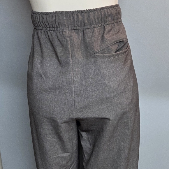 Old Navy High-Waisted Gray Billie Straight Women's Ankle Pants - Picture 4 of 7